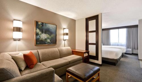 Double Room with Two Double Beds and Sofa Bed