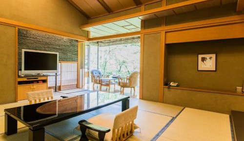 Japanese-Style Deluxe Room with Open-Air Bath