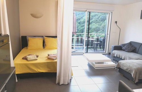 Sechilienne Apartment | Studio Apartment "Spacieux Vue Montagne" with Mountain View, Balcony & Wi-Fi