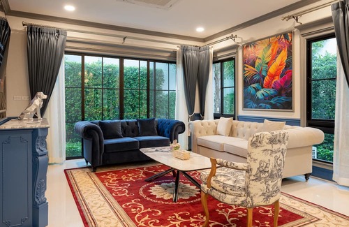 Saphan Sung House | 15min to City The Bloomsbury Rama9 Private Luxury Big House