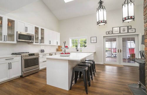 Dixon House | Urban Escape: 20-Acre Modern Farmhouse with Pool, Ponds & Nature Trail