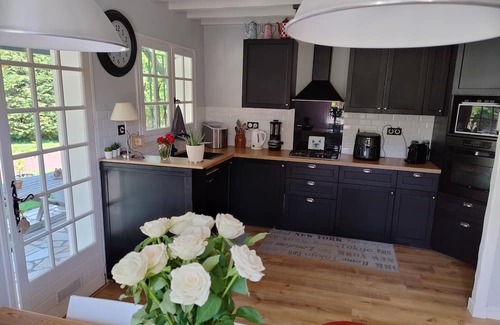 Anglet House | Family home sleeps 7 swimming pool large enclosed garden 2 beautiful terraces
