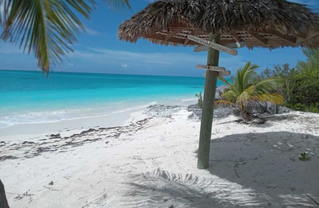 Secluded oceanfront property with private beach