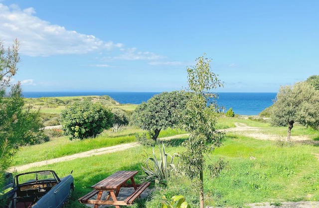 Scops Nest Seaside Holiday Home North Cyprus, huge garden, amazing sea views