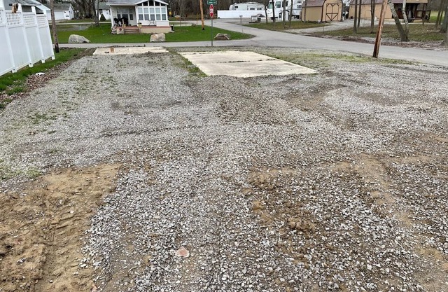 Solar Eclipse Camping Spot. Lakeview Ohio Indian Lake