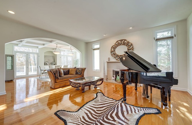 Stunning Mokena Home w/ Pool + Deck w/ Lake View!