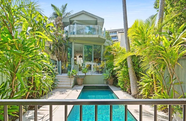 Sun-Drenched Glasshouse Retreat + Pool