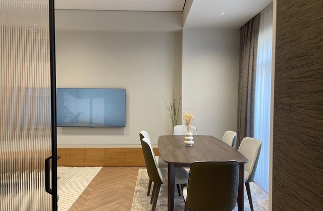 Charming 2-bedroom condo with WiFi, AC in lovely Tashkent City Park